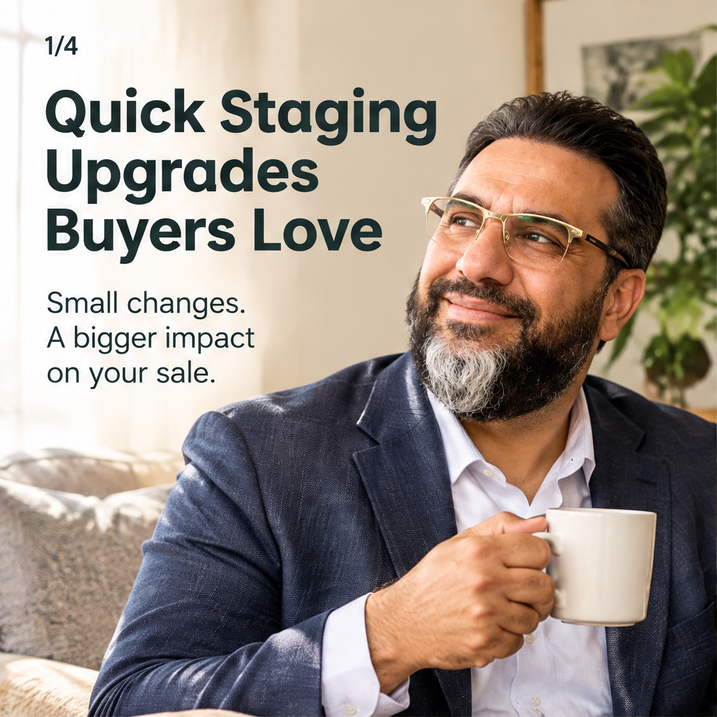 Quick Staging Upgrades Buyers Love